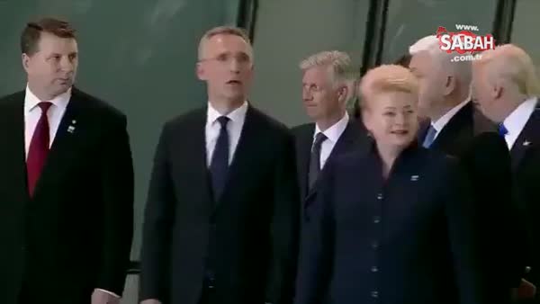 NATO Zirvesi'nde Trump'tan şoke eden hareket