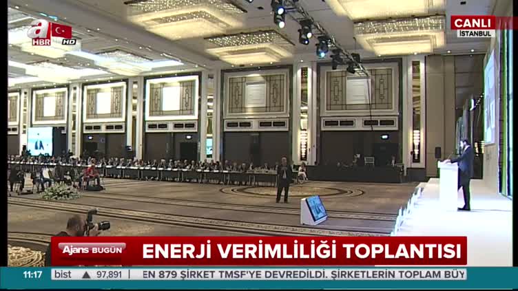 Bakan Berat Albayrak Enerji verimliliği toplantısında konuştu