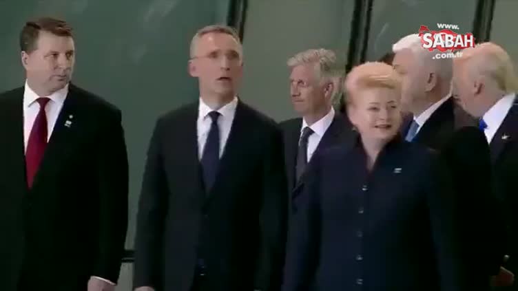 NATO Zirvesi’nde Trump’tan şoke eden hareket