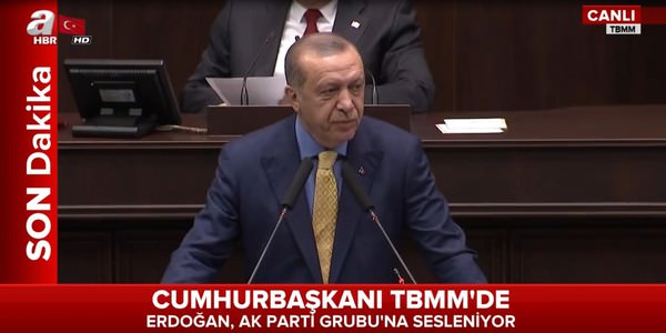 Cumhurbaşkanı Erdoğan'dan Ak Parti Grubunda önemli mesajlar