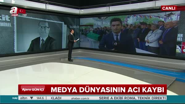 Gazeteci Kadir Demirel'e veda