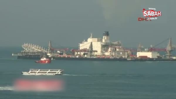 İstanbul Boğazı dev gemi için kapatıldı!