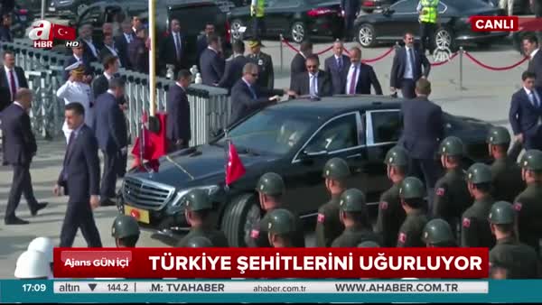 Şehit Tümgeneral Aydoğan Aydın için Ankara'da tören düzenlendi