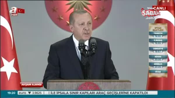 Cumhurbaşkanı Erdoğan'dan muhtarlar buluşmasında önemli mesajlar