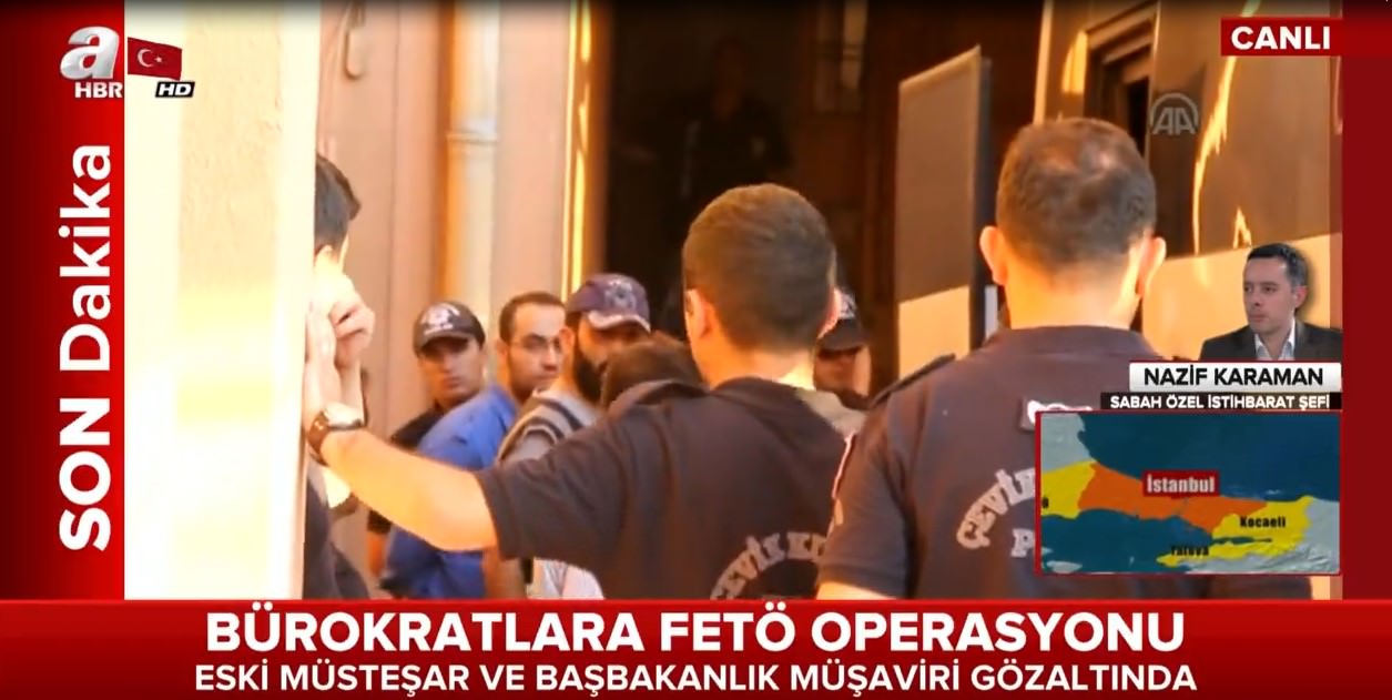 Bürokratlara FETÖ operasyonu