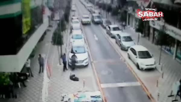 İstanbul Güngören'de silahlı saldırı anı güvenlik kamerasında!