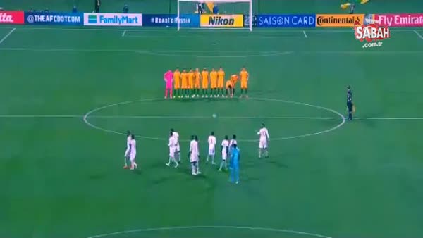 Suudi Arabistanlı futbolculardan şaşırtan hareket