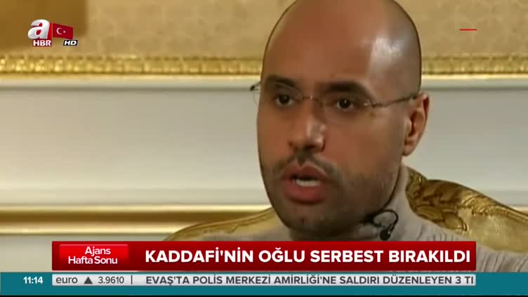 Kaddafi'nin oğlu Seyfülislam serbest bırakıldı