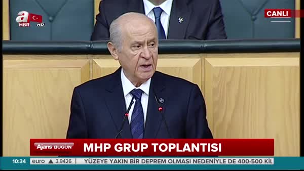 MHP Lideri Devlet Bahçeli’den zehir zemberek sözler