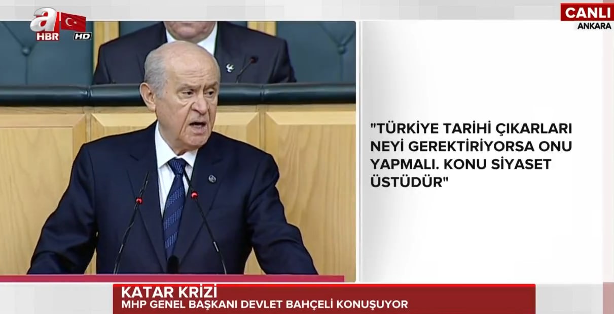 MHP Genel Başkanı Bahçeli,