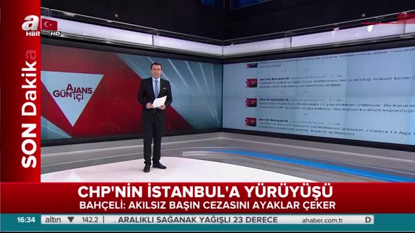 Kılıçdaroğlu'nun yürüyüşüne Bahçeli'den flaş yorum