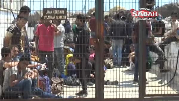 Lüks gulette 76 kaçak göçmen yakalandı