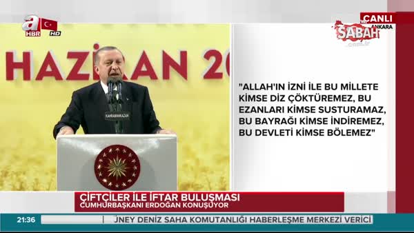 Cumhurbaşkanı Erdoğan: Dost bildiklerimize söylüyoruz o teröristi bize verin
