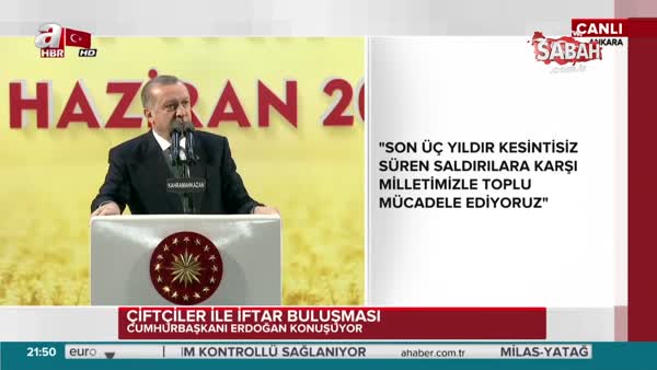 Cumhurbaşkanı Erdoğan: İspatlamazsan namustan yoksunsun