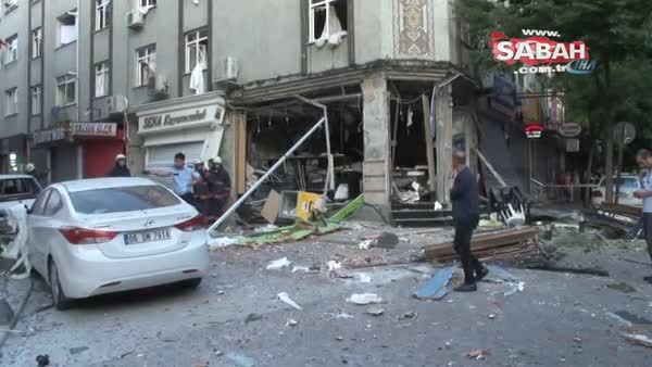 Bakırköy'de tüpgaz patlaması: Bir işyeri harabeye döndü!
