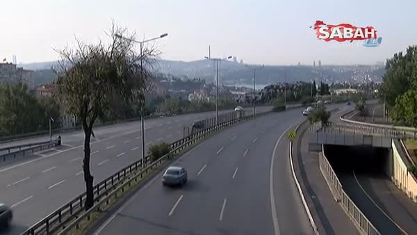 Tatilciler gitti, İstanbul'da yollar boş kaldı