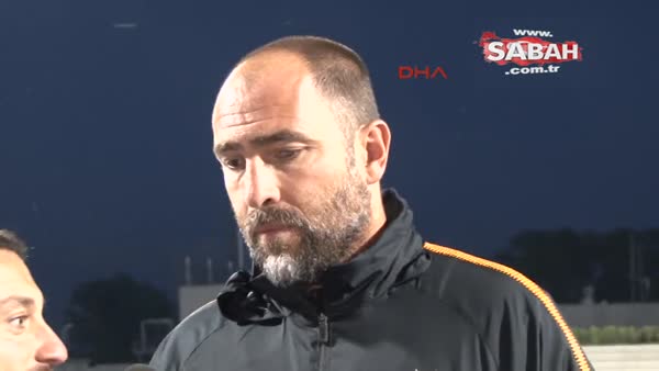Galatasaray Teknik Direktörü Tudor maç sonu konuştu