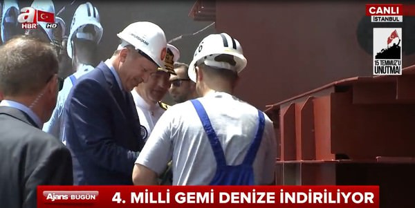 Cumhurbaşkanı Erdoğan ilk kaynağı yaptı