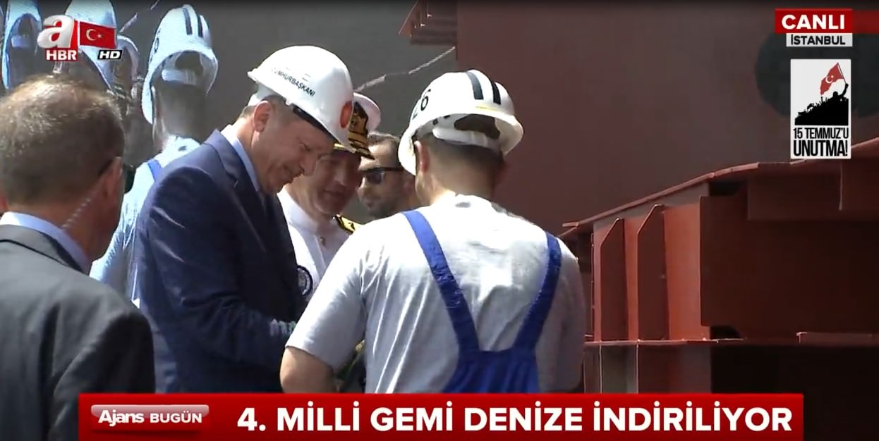 Cumhurbaşkanı Erdoğan ilk kaynağı yaptı