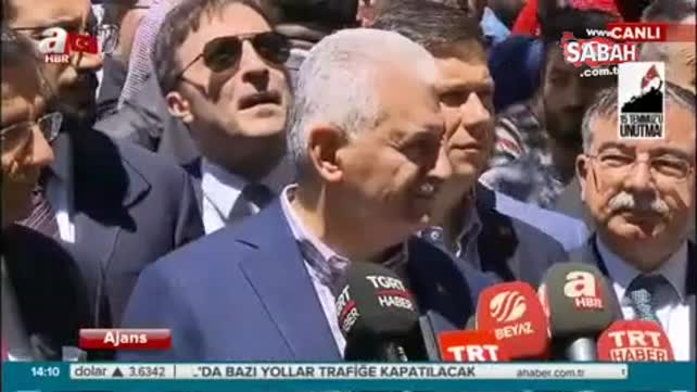 Başbakan Binali Yıldırım: 
