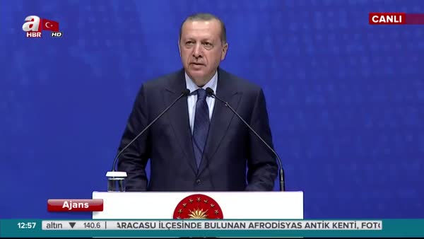 Cumhurbaşkanı Erdoğan 22. Dünya Petrol Kongresi'nde konuştu