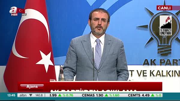 AK Parti Sözcüsü Mahir Ünal’dan önemli açıklamalar