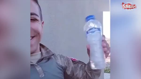 Türk Askerinin paylaştığı bu video sosyal medyayı sallıyor