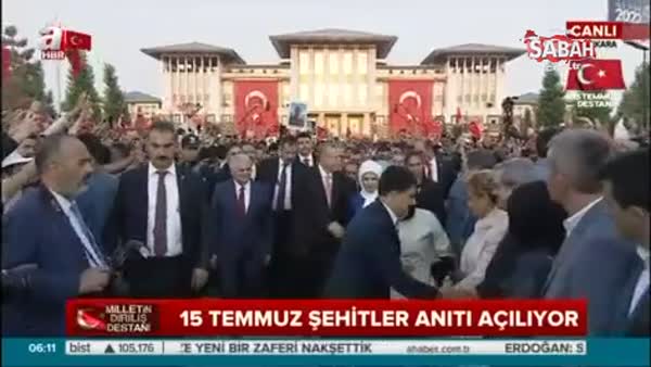Cumhurbaşkanı Erdoğan:  Ankara'daki Şehitler Anıtı'nın açılışını yaptı