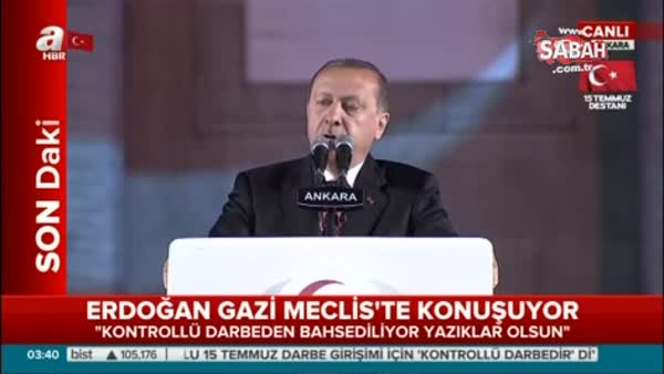Cumhurbaşkanı Erdoğan: Mahkemelerde ihanetlerinin hesabını veriyorlar