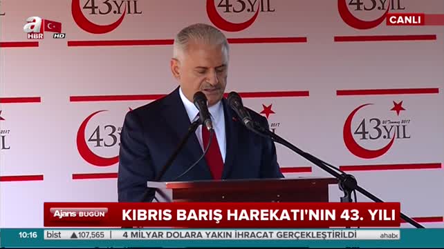 Başbakan Yıldırım'dan Lefkoşa'da önemli açıklamalar