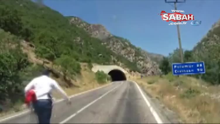 Kato Dağı'na bayrak asan TIR şoförüne Pülümür’den kurşun atıldı