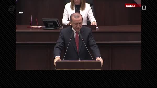 Cumhurbaşkanı Erdoğan AK Parti Grup toplantısında önemli açıklamalarda bulundu