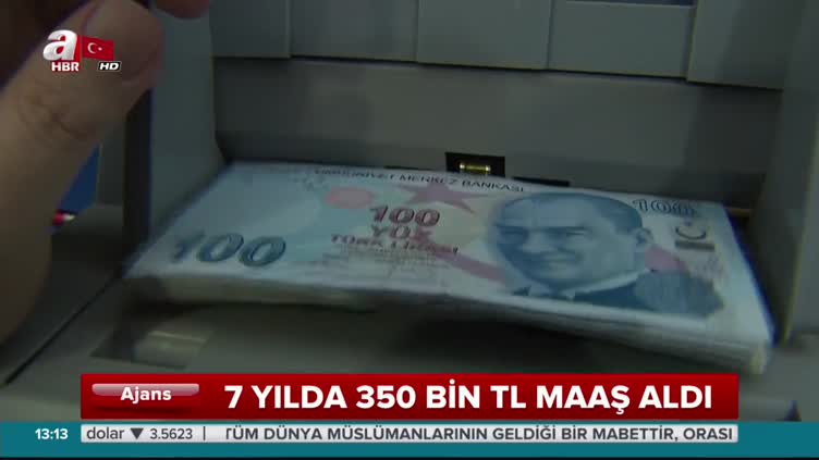 Bankamatik mimarının 350 bin liralık sefası