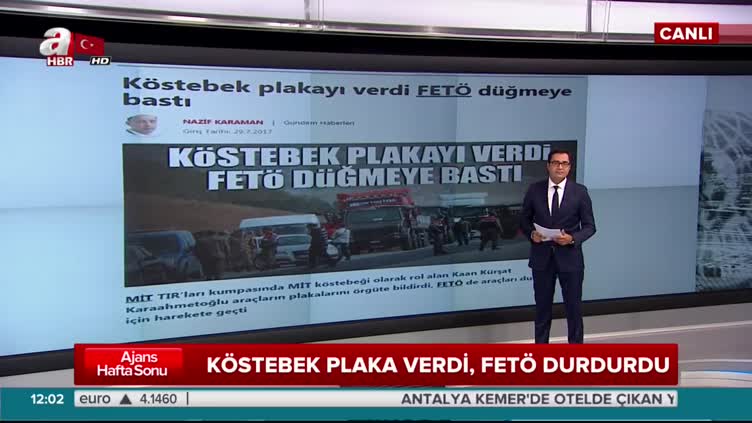 Köstebek plakayı verdi FETÖ düğmeye bastı