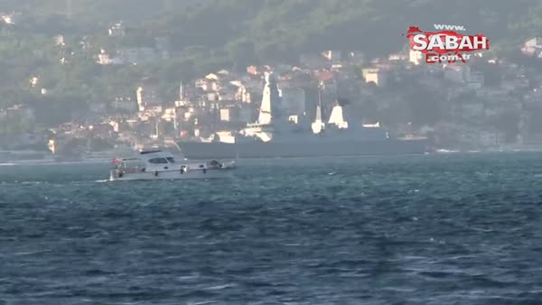 Hayalet gemi İstanbul Boğazından geçti