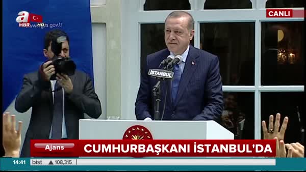 Cumhurbaşkanı Erdoğan’dan önemli açılış