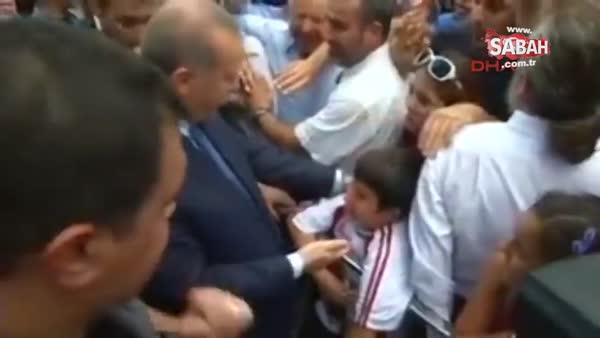 Çocuklardan Erdoğan'a güzel sürpriz