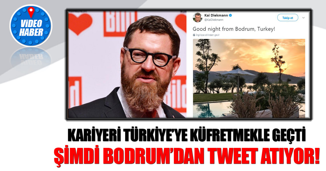 Gazetecilik kariyeri Türkiye'ye küfretmekle geçti... Şimdi bodrumdan iyi geceler diye tweet atıyor!