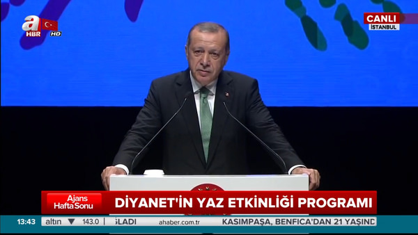Cumhurbaşkanı Erdoğan'dan çok sert Diyanet eleştirisi