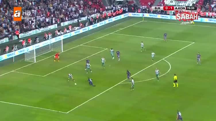 Beşiktaş 1 - 1 Atiker Konyaspor