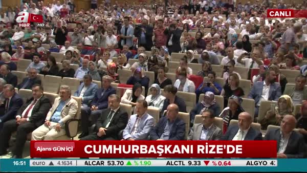 Erdoğan: Ben temel atmaya değil açılışlara geleceğim demiştim
