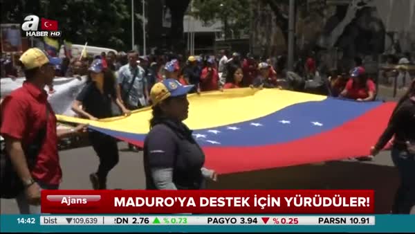 Venezuela'da halk sokaklara döküldü