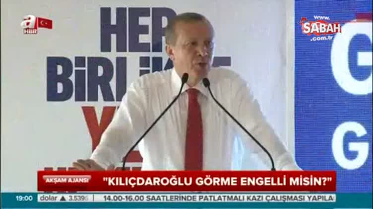 Cumhurbaşkanı Erdoğan'dan Akaydın ve Kılıçdaroğlu’na sert eleştiri