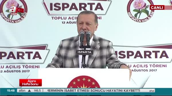 Erdoğan: Size Köroğlu'nun diliyle cevap veriyorum...