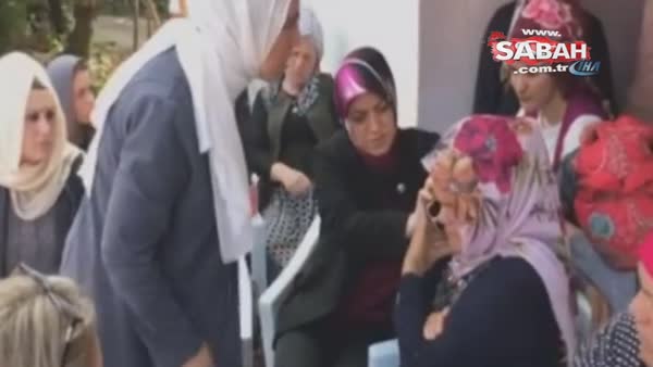 Cumhurbaşkanı Erdoğan, Eren Bülbül'ün annesiyle görüştü