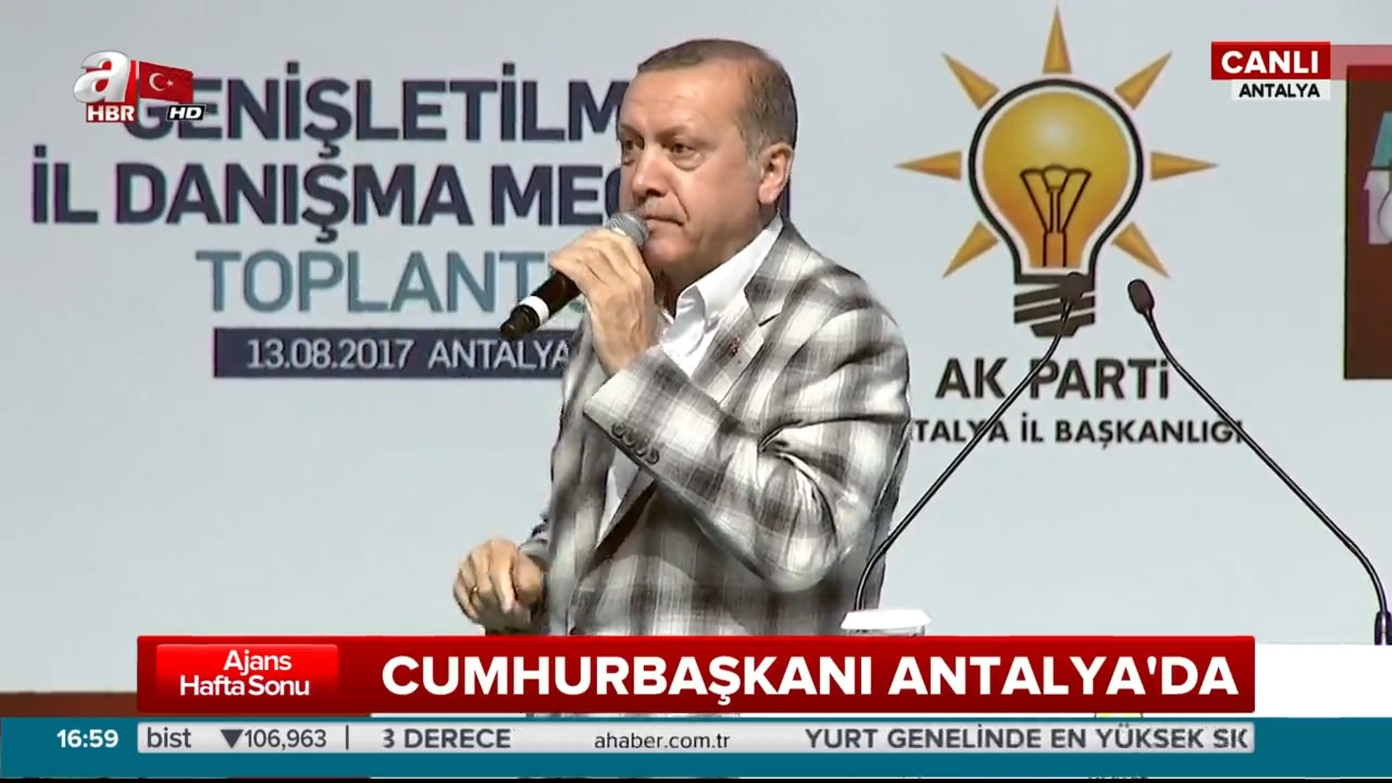 Cumhurbaşkanı Erdoğan 