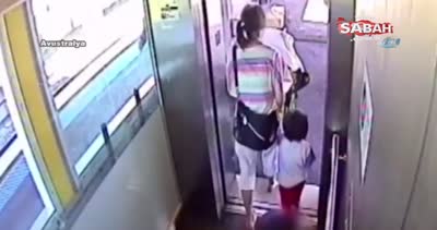 Bir çocuğunu asansörde unuttu, diğerini raylara düşürdü
