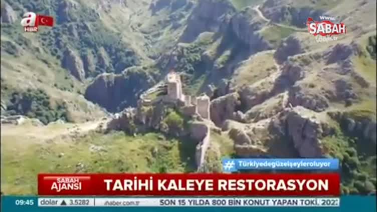 Tarihi kaleye restorasyon!