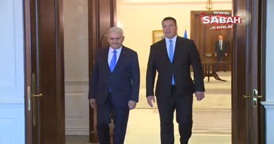 Başbakan Binali Yıldırım Estonya Başbakanı Ratas, Çankaya Köşkü’nde kabul etti