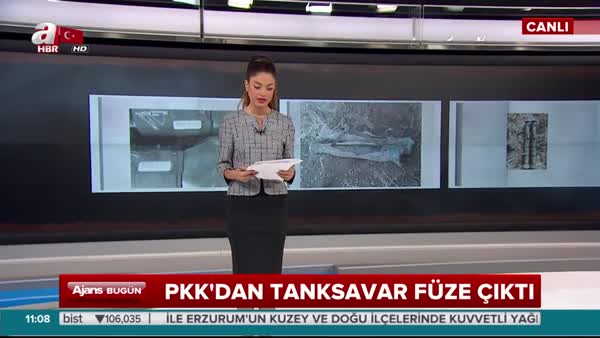 PKK'ya ait tanksavar füzesi bulundu